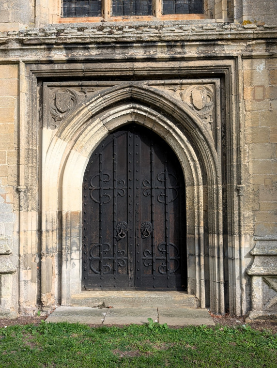 Bocking Church West Tower Doorway 7 October 2025 Copyright: William George