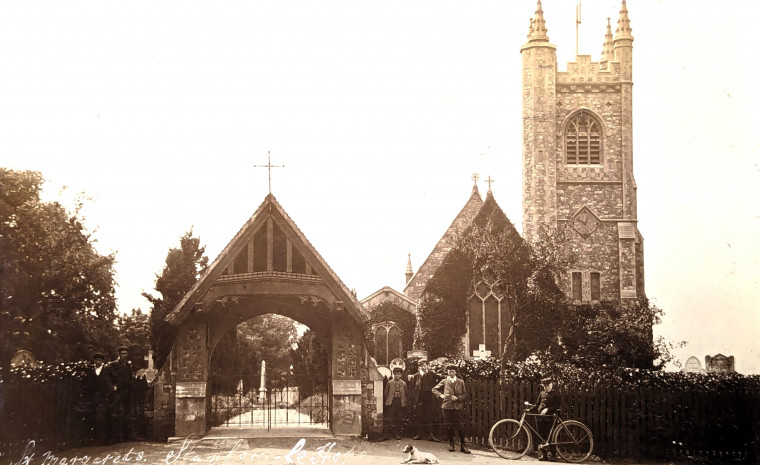 Stanford le Hope St Margaret Church Post Card Copyright: William George