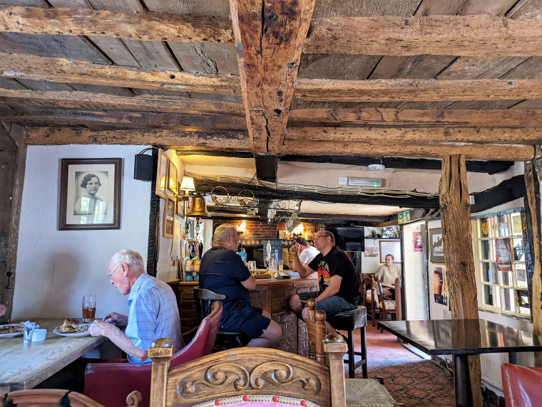 Wendens Ambo The Bell Bar and Restaurant 7 August 2022 Copyright: William George