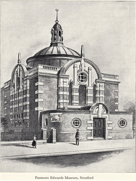 Passmore Edwards Museum Stratford Exterior View Copyright: William George