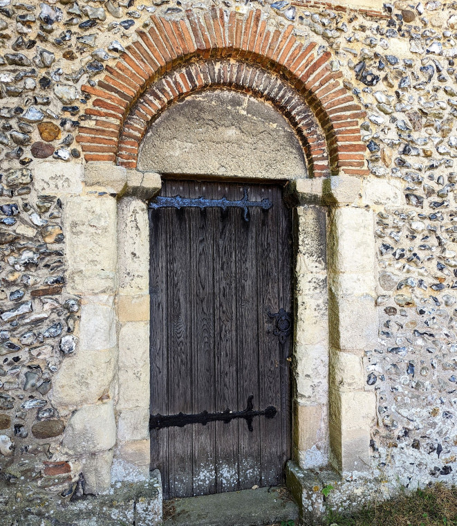Wendens Ambo Church West Tower Doorway 7 August 2022 Copyright: William George