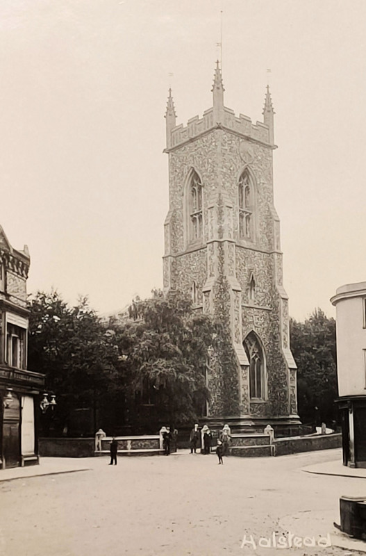 Halstead Church Post Card Copyright: William George