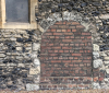 Rainham Church bricked up doorway 22 May 2025