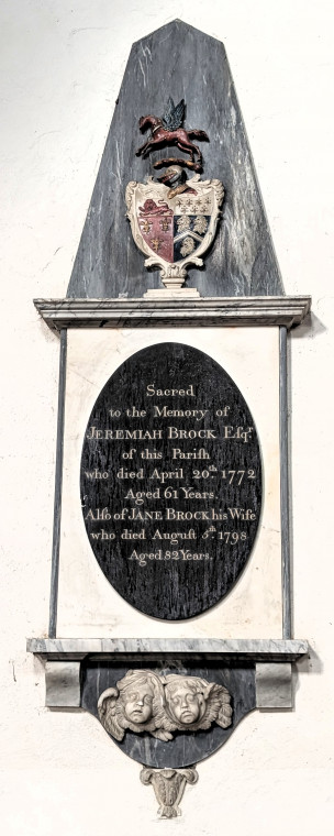 Bocking Church Jeremiah Brock Monument 7 October 2025 Copyright: William George