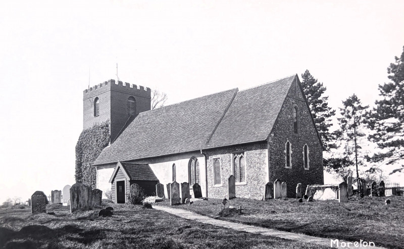 Moreton Church Post Card Copyright: William George