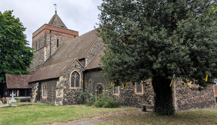 Rainham Church Tower and South side 22 May 2025 Copyright: William George