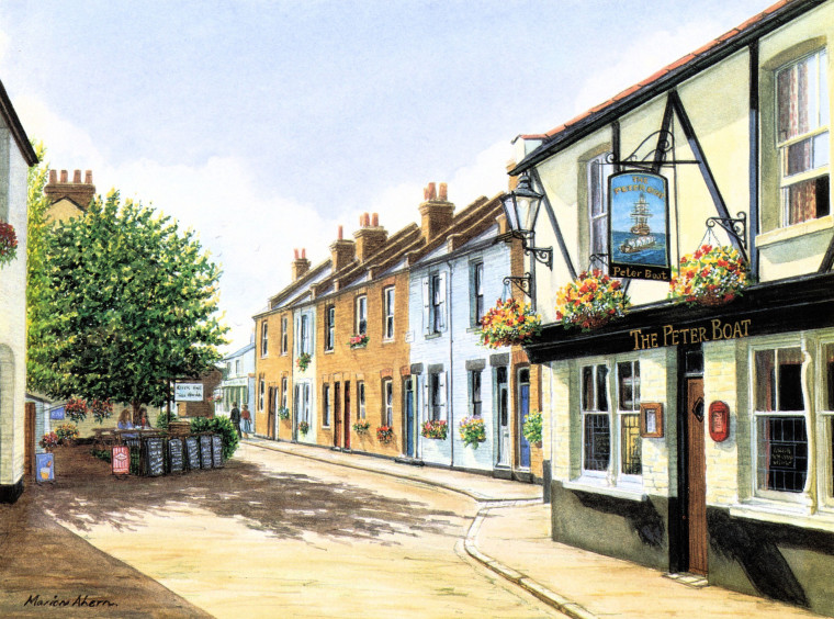 Leigh Peter Boat Inn Copyright: William George