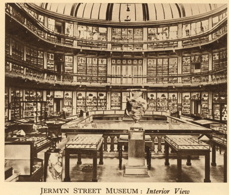 Museum of Practical Geology Jermyn Street London Flett 1937 Copyright: William George