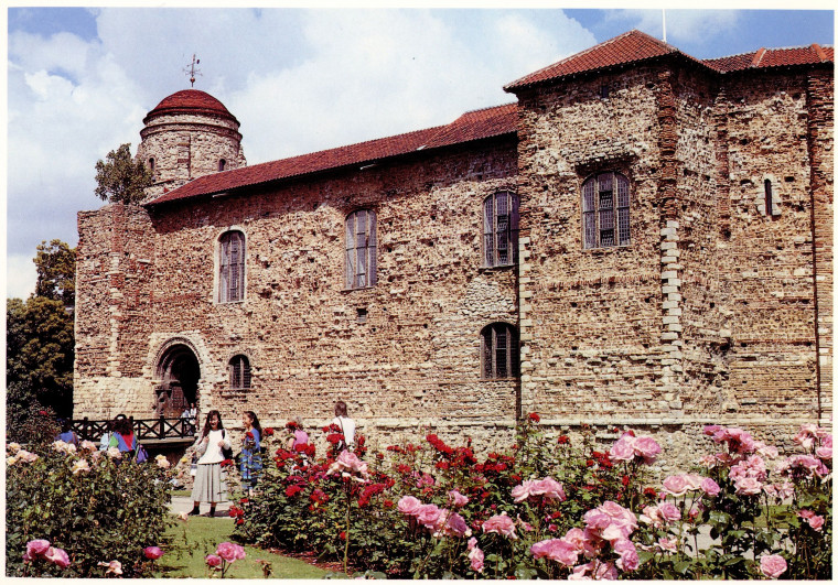 Colchester Castle Mark Mitchels 1992 Copyright: Mark Mitchels Essex A Portrait in Colour 1992