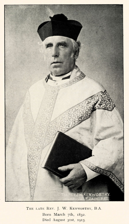 James Wright Kenworthy 1832 to 1915 Priest and Antiquary Copyright: Portrait