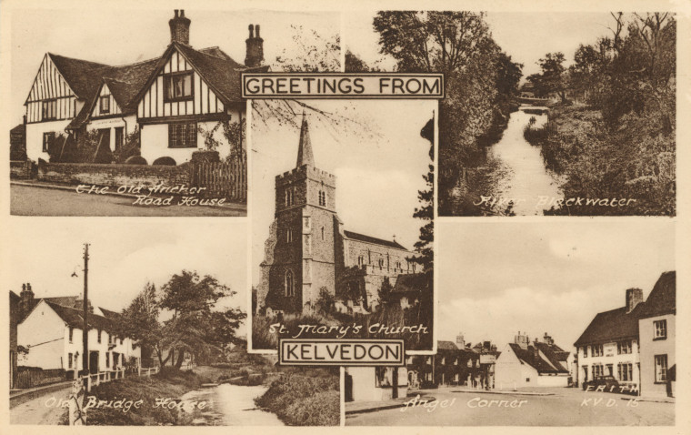 Kelvedon Greetings Post Card Copyright: William George