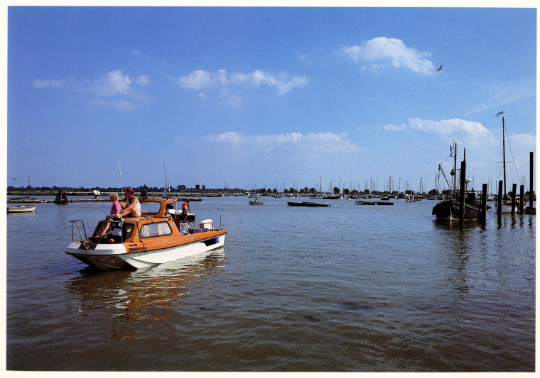 Brightlingsea Mark Mitchels 1992 Copyright: Mark Mitchels Essex A Portrait in Colour 1992