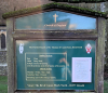 Brentwood St Thomas Church Entrance Notice Board 