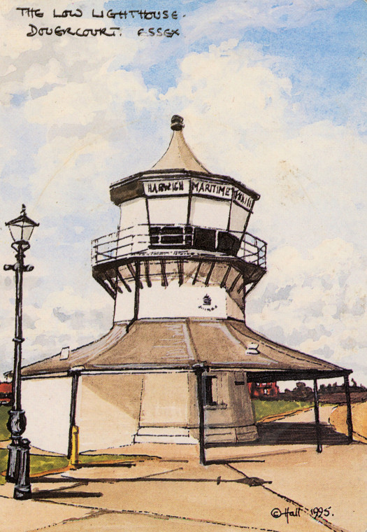 Harwich Low Lighthouse Place Mat Copyright: Hall 1995