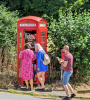 Wendens Ambo Telephone Box Library and Visitors 7 August 2022 