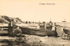 Shoeburyness The Beach Boat Ladies and Sloped Cliff