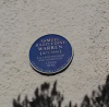 Former home of S.H. Warren (plaque)