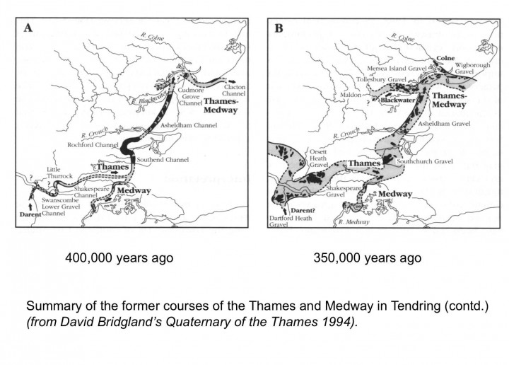 Early courses of the Thames and Medway through Essex - 4. Copyright: Gerald Lucy