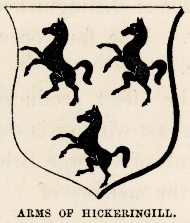 Wix Church Coat of Arms Suckling 1845 Copyright: Alfred Suckling Essex Antiquities 1845