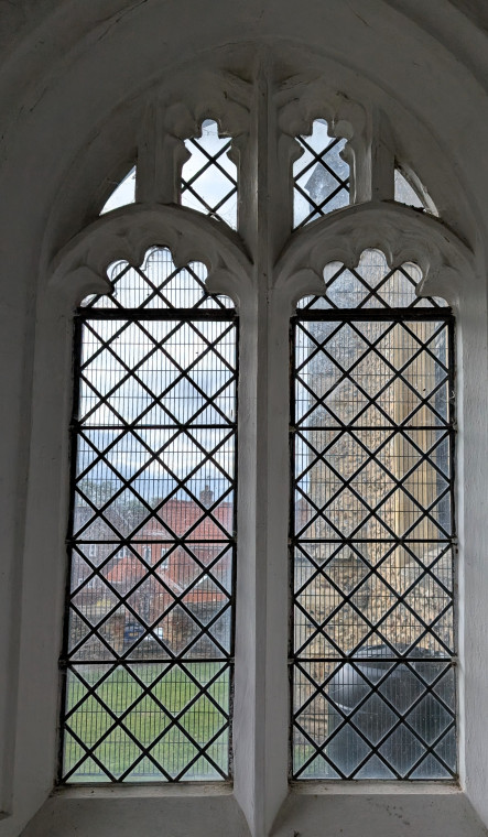 Bocking Church South Porch West Window 7 October 2025 Copyright: William George