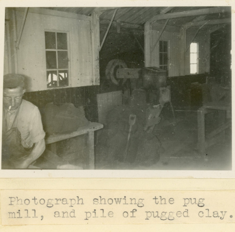 Woodham Mortimer Brick Works Pug Mill 1954 Copyright: W C Gurton Rural Crafts in Essex