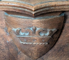 Castle Hedingham Church Misericord Shield 8 August 2025