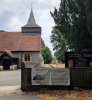 Hutton Church Front Gate and Porch 19 August 2025 