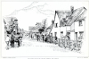 Billericay Weavers Cottages Chapel Street Print 