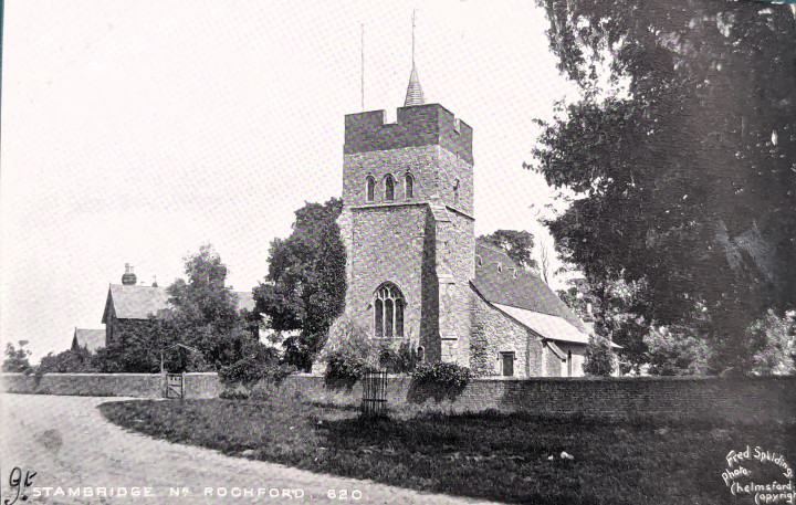 Great Stambridge Church Post Card Copyright: William George