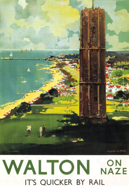 Walton on the Naze Railway Poster Copyright: William George