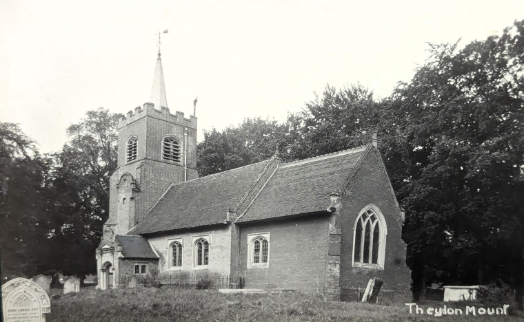 Theydon Mount Church Post Card Copyright: William George