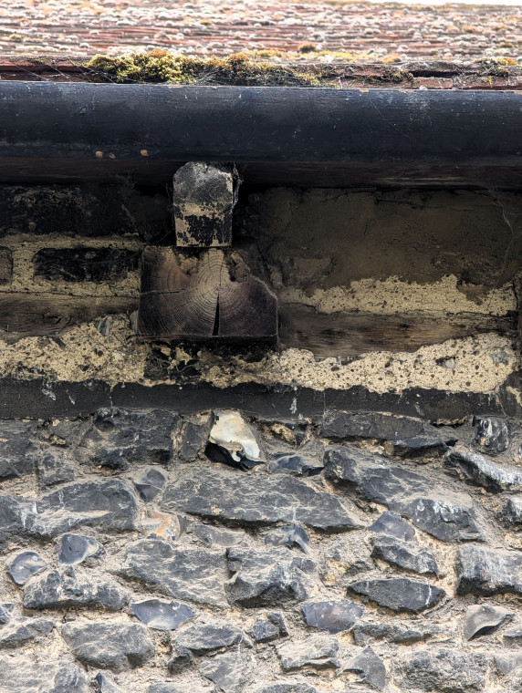 Rainham Church Roof detail taken 22 May 2025 Copyright: William George