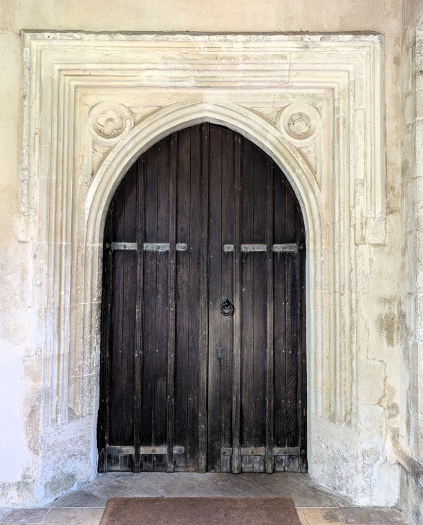Clavering Church 2 Door 5 August 2025 Copyright: William George