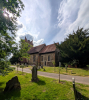Fryerning Church South Face and Gravestones 31st May 2025