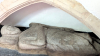 Clavering Church Knight under Arch 5 August 2025