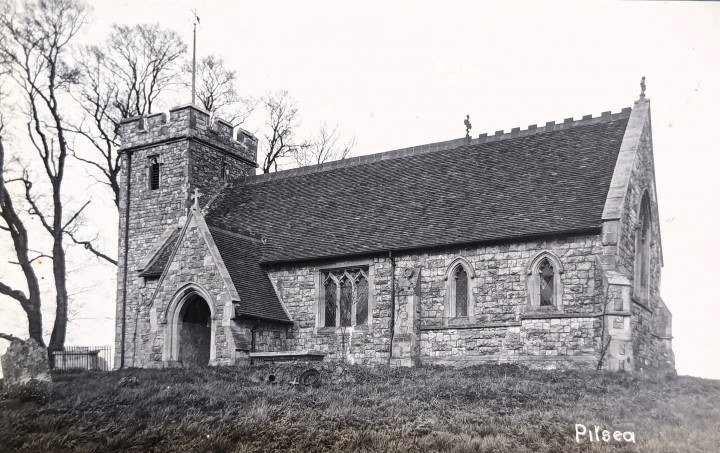 Pitsea Church Post Card Copyright: William George