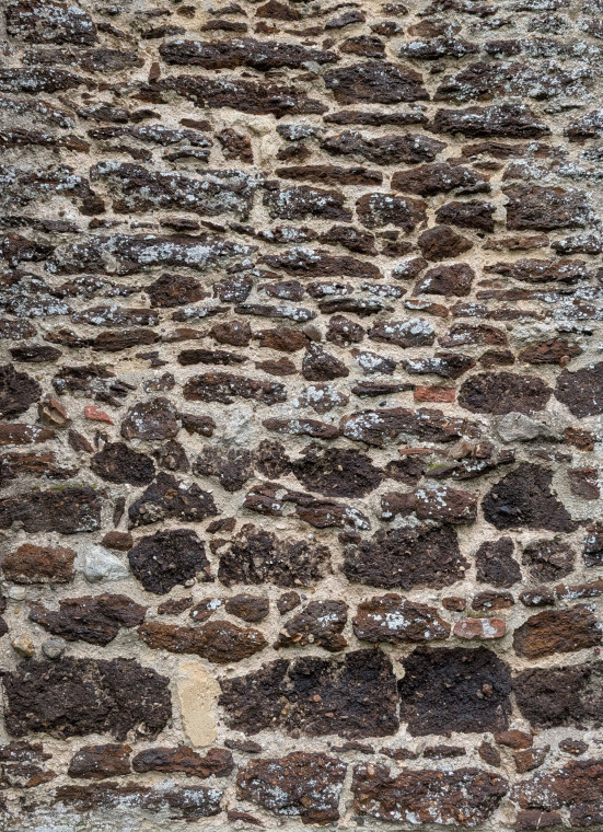 Great Bromley Church Ferricrete Blocks 15 November 2025 Copyright: William George