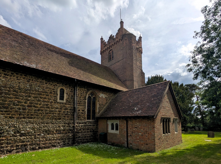 Fryerning Church North Face 31st May 2025 Copyright: William George