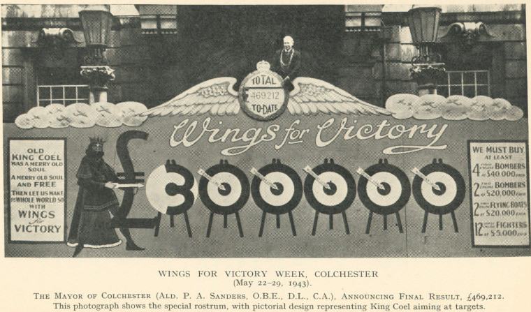 Colchester Wings for Victory Week 1943 Copyright: Essex Review Vol 52 1943 
