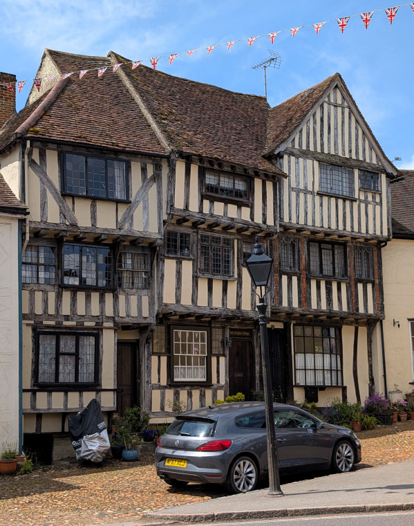Thaxted Main Dick Turpin Cottage 7th June 2025 Copyright: William George