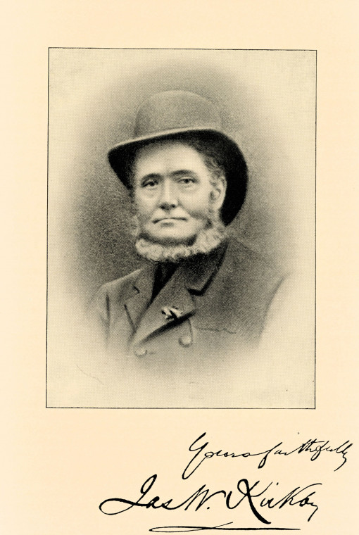 James Walker Kirkby 1834 to 1901 Palaeontologist Ostracods Copyright: Edinburgh Geological Society