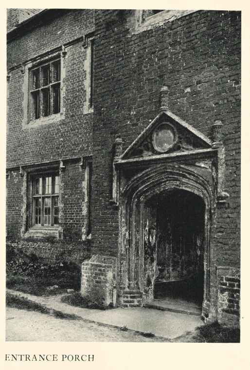 Eastbury House Entrance Porch 1917 Copyright: London Survey Committee 1917