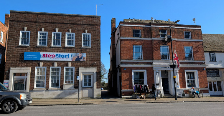 Witham Town Hall and Step Start 18 March 2025 Copyright: William George