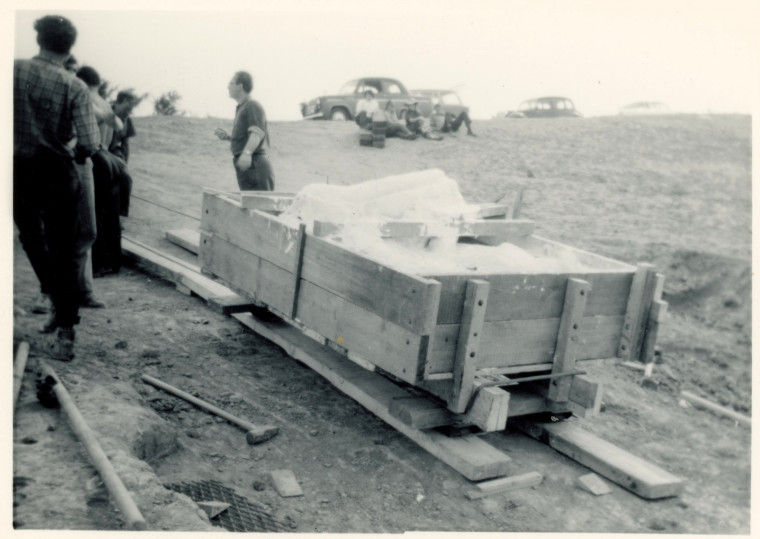 Aveley Mammoth Excavation 1964 8 Copyright: Graham R Ward Archive 