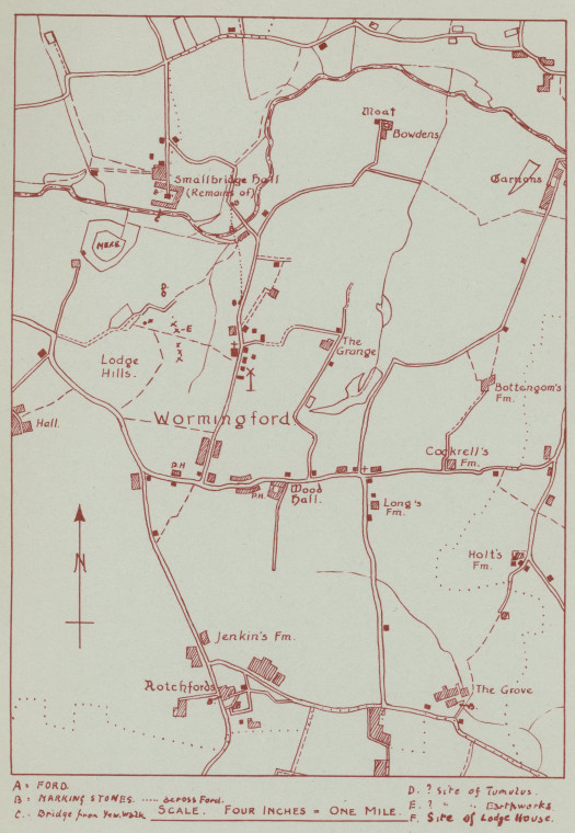 Wormingford Map Copyright: Wormingford Story
