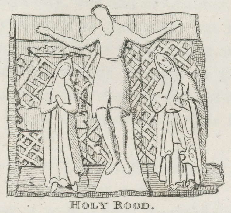 Barking Holy Rood Ogborne 1817 Copyright: Elizabeth Ogborne History of Essex 1817