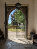 Hatfield Broad Oak Church South Porch looking out 27 June 2025 