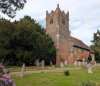Fryerning Church Tower and south with trees 31st May 2025