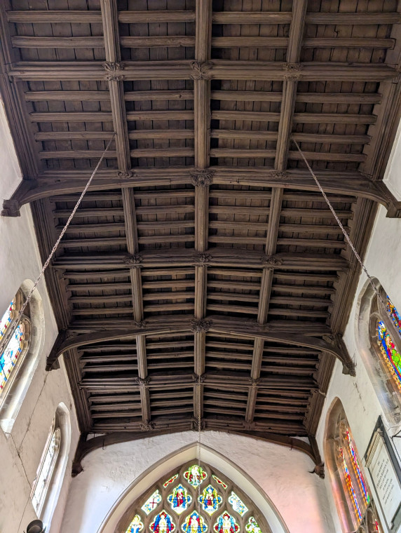 Bocking Church Timber Chancel Ceiling 7 October 2025 Copyright: William George