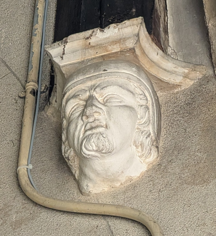 Hatfield Broad Oak Church Carved Head Corbel 27 June 2025 Copyright: William George